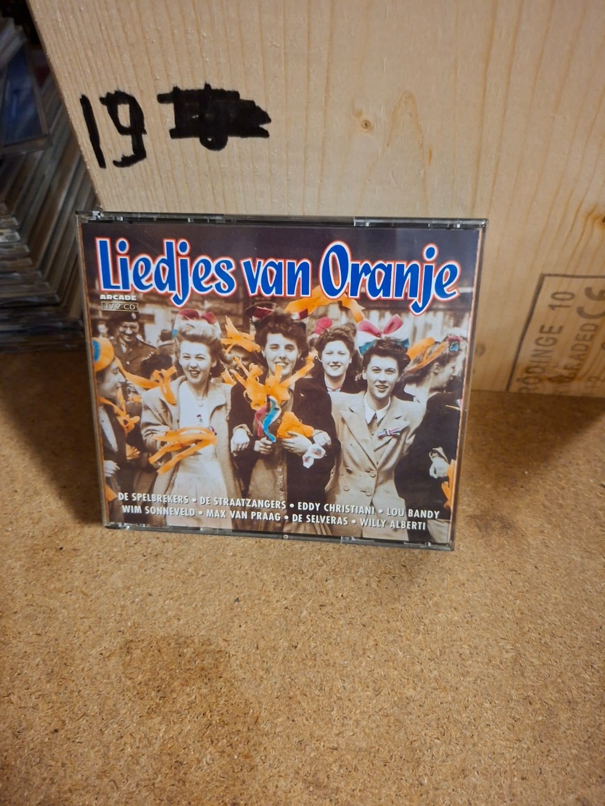 Liedjes van Oranje - Diverse Artiesten CD, Ophalen of Verzenden, Gebruikt, Levenslied of Smartlap, Album