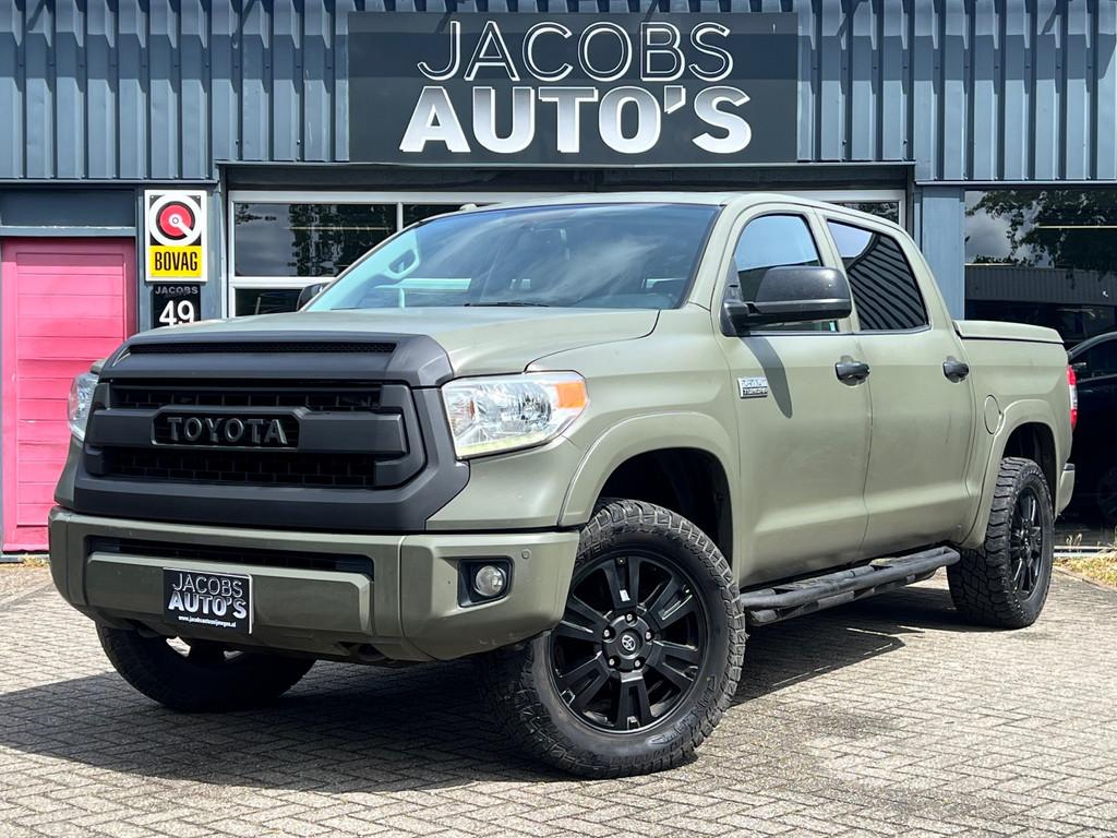 Toyota Tundra 5.7 V8 Crewmax, Auto's, Automaat, Euro 5, Gebruikt, Leder