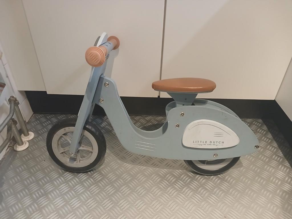 Little Dutch Loopfiets Scooter Mint, Ophalen of Verzenden, Gebruikt, Loopfiets