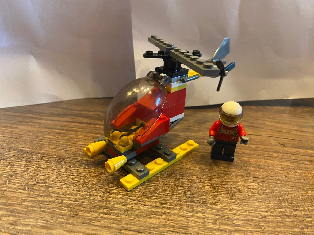 LEGO 30019 – Brandweerhelikopter, Lego, Ophalen of Verzenden, Zo goed als nieuw, Compleet