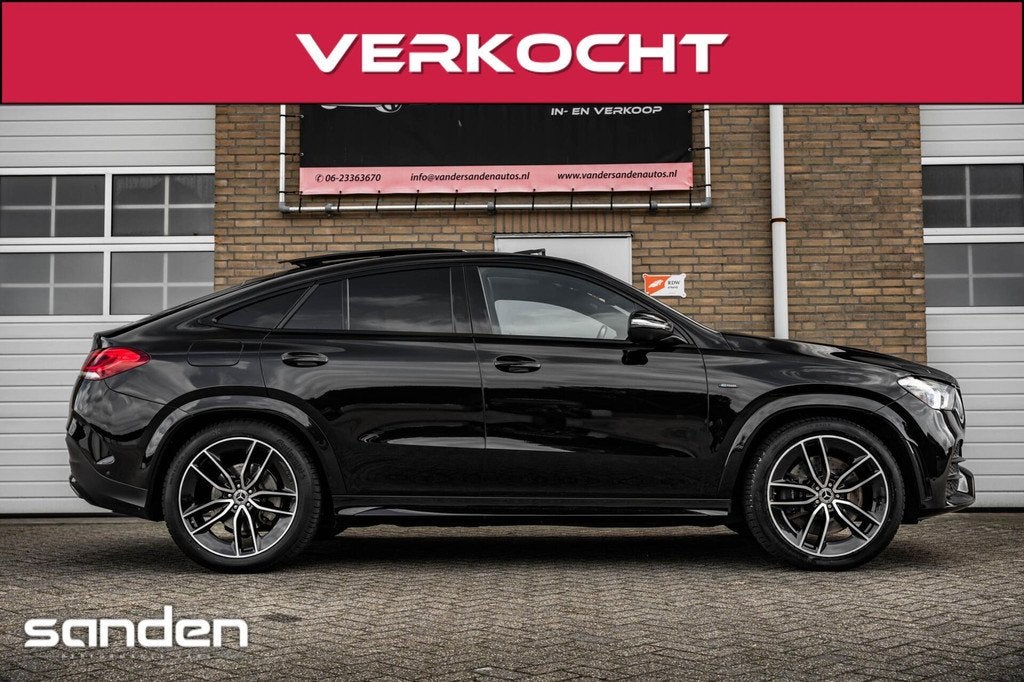 Mercedes GLE 350de 4MATIC Premium Plus|Pano|Bur.|HUD|Massage, Auto's, 4 cilinders, 320 pk, GLE, Zwart