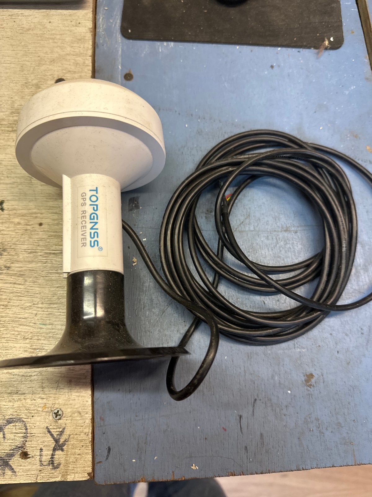 TOPGNSS GPS Ontvanger met Kabel, Ophalen of Verzenden, Gebruikt, Zeilboot of Motorboot