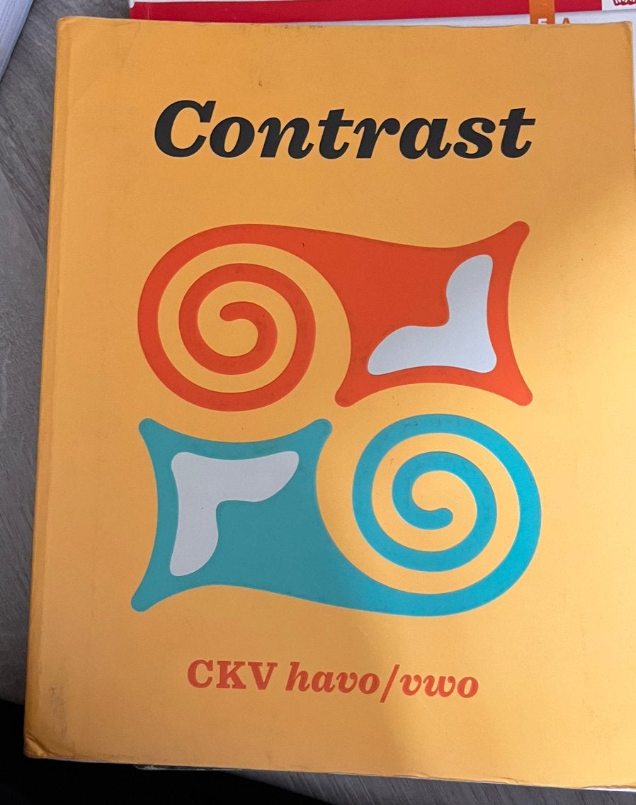 CKV havo/vwo Contrast lesboek, Boeken, Ophalen of Verzenden, Alpha, Gelezen, HBO