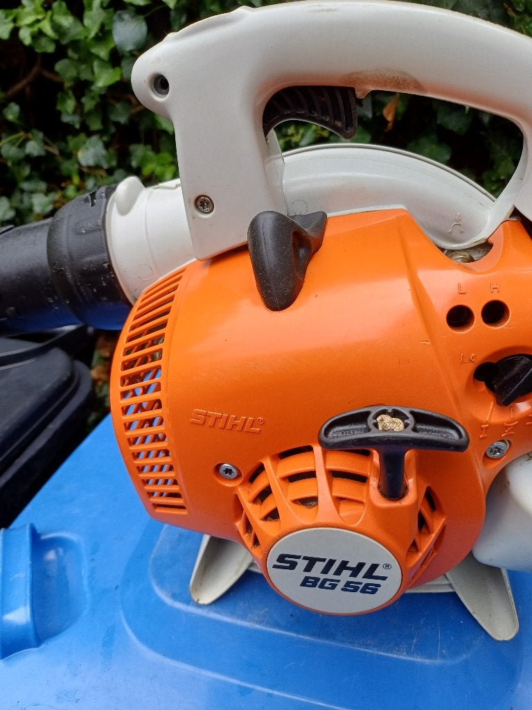 stihl bg 56 bladblazer, Tuin en Terras, Bladblazers, Ophalen, Zo goed als nieuw, Benzine, STIHL
