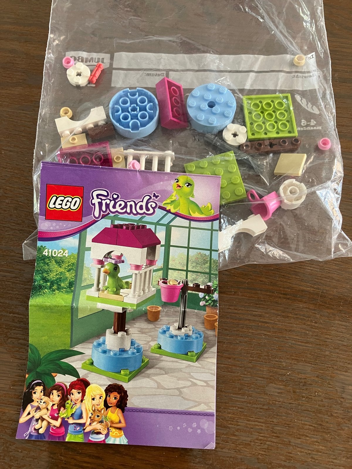 LEGO Friends 41024 - Papegaai's Boomhuisje, Ophalen of Verzenden, Zo goed als nieuw, Overige merken