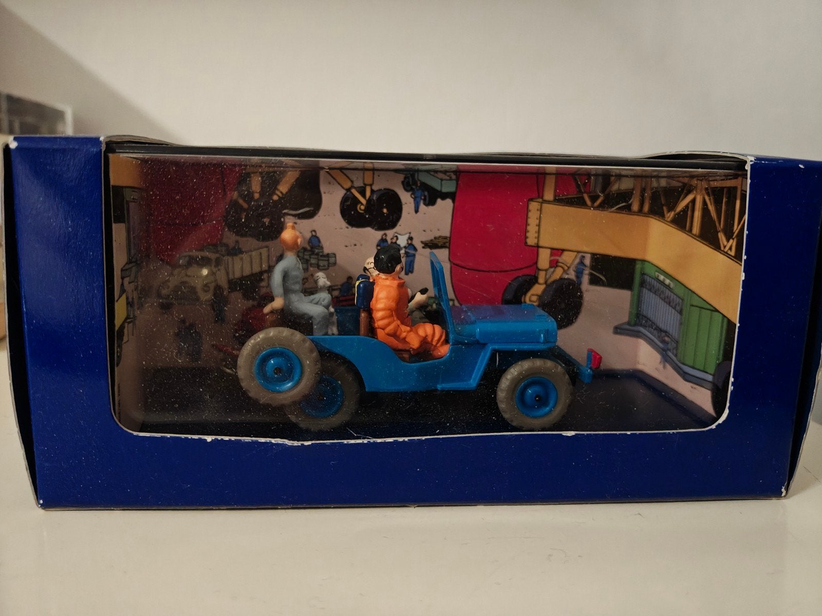Kuifje De Jeep uit Raket naar de maan (1953) modelauto, Hobby en Vrije tijd, Overige merken, 1:50 of kleiner, Auto, Nieuw