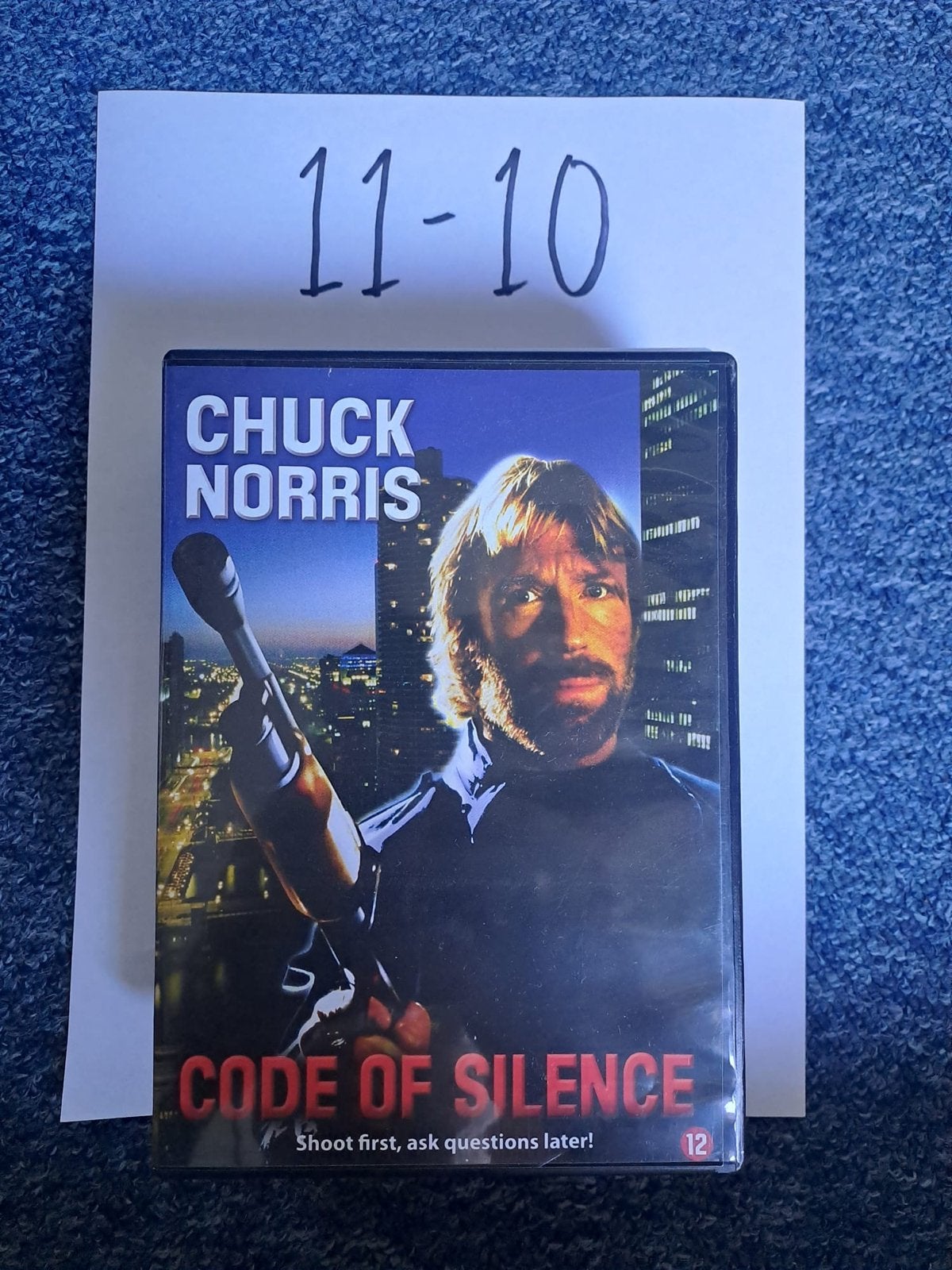 Chuck Norris - Code of Silence DVD, Vanaf 12 jaar, Ophalen of Verzenden, Zo goed als nieuw, Actie