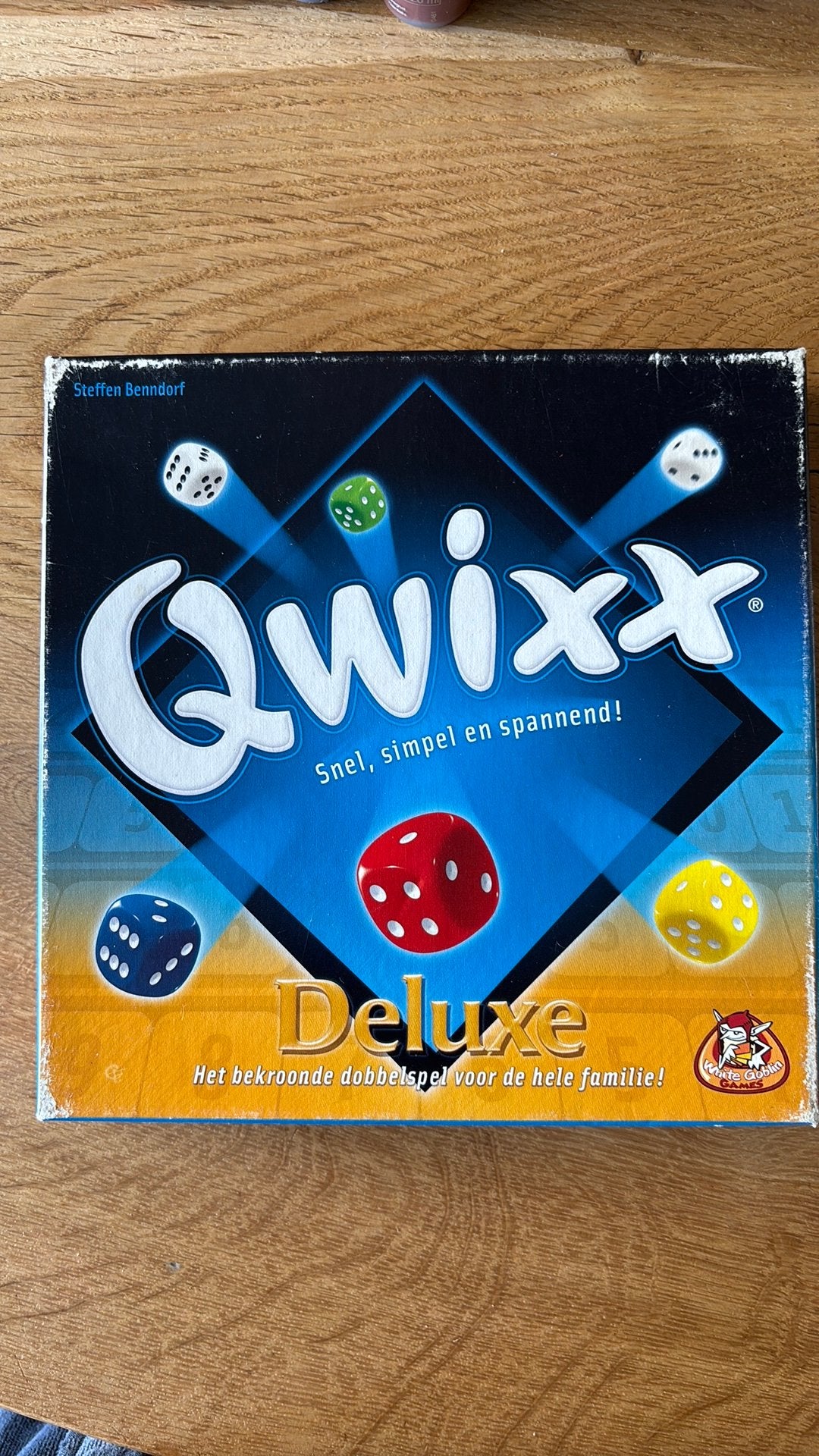 Qwixx Deluxe, Ophalen, Zo goed als nieuw