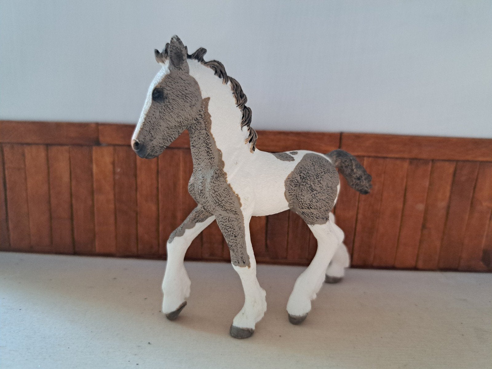 schleich tinker veulen, Ophalen of Verzenden, Zo goed als nieuw, Paard, Beeldje of Figuurtje