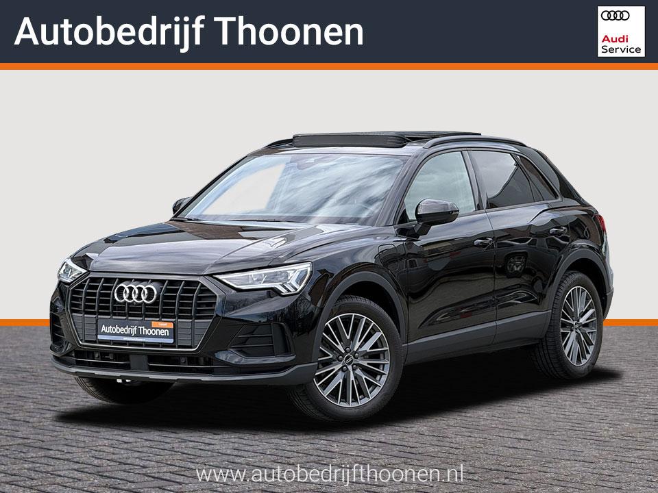 Audi Q3 45 TFSI e S edition| Pano | SONOS | Keyless | elk. s, Auto's, Adaptive Cruise Control, Gebruikt, Alcantara, Zwart