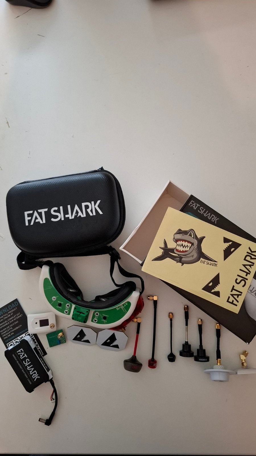 FPV Bundel: Radiomaster T8L, Fatshark Attitude V6, Ophalen of Verzenden, Zo goed als nieuw, RTF (Ready to Fly)
