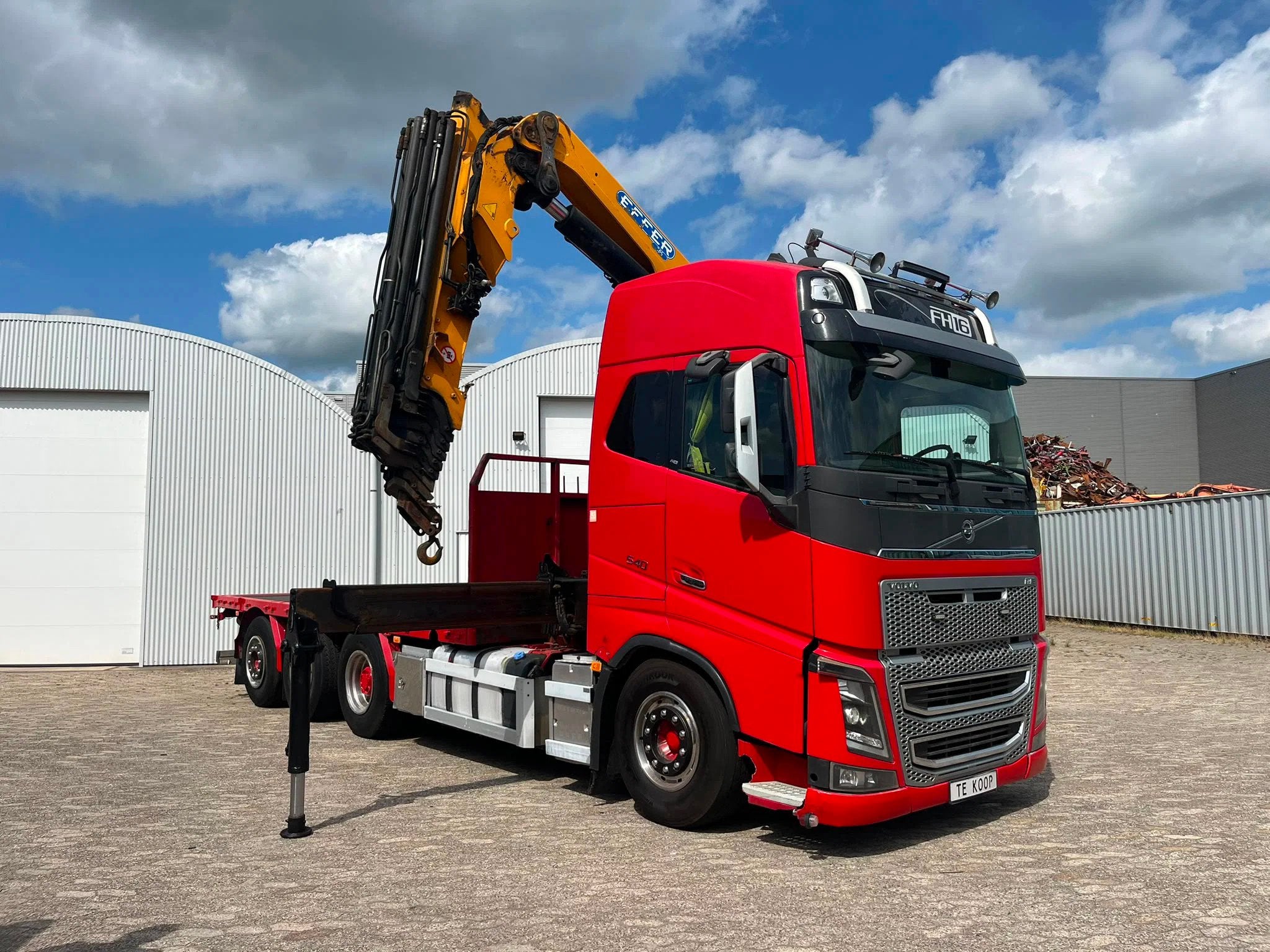 Volvo FH 16.540 (bj 2014), Auto's, Vrachtwagens, Automaat, Euro 5, Leder, Bedrijf