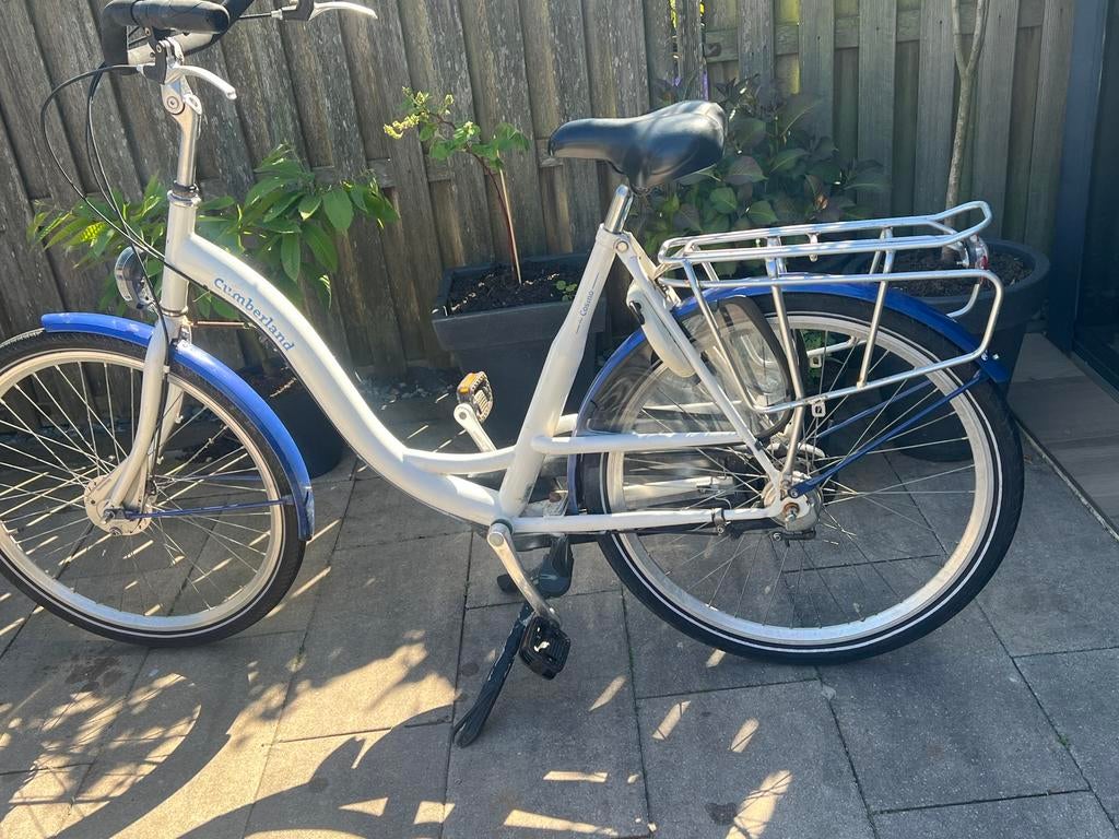 Damesfiets, Fietsen en Brommers, Fietsen | Dames | Moederfietsen, Versnellingen, Zo goed als nieuw, 0 zitjes, Ophalen