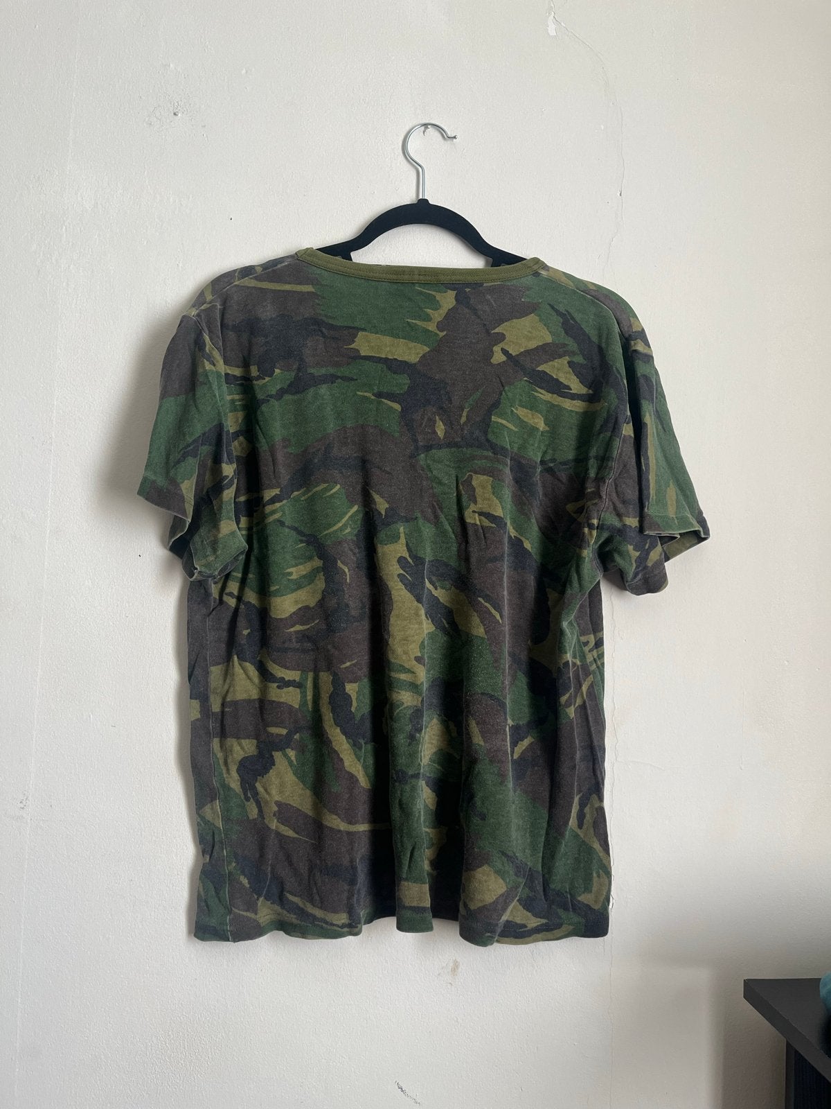 Vintage Leger Camouflage T-shirt - Diensttijd 1997, Ophalen of Verzenden, Gedragen