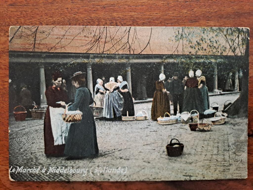 Middelburg,  recl. Kaart , Daalders cacao, Ophalen of Verzenden, Voor 1920, Zeeland