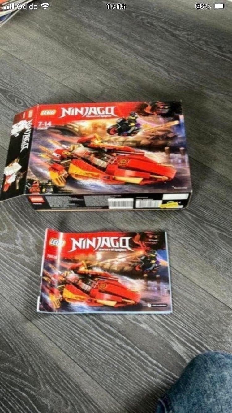 Lego Ninjago set num 70638, Kinderen en Baby's, Speelgoed | Duplo en Lego, Ophalen of Verzenden, Zo goed als nieuw