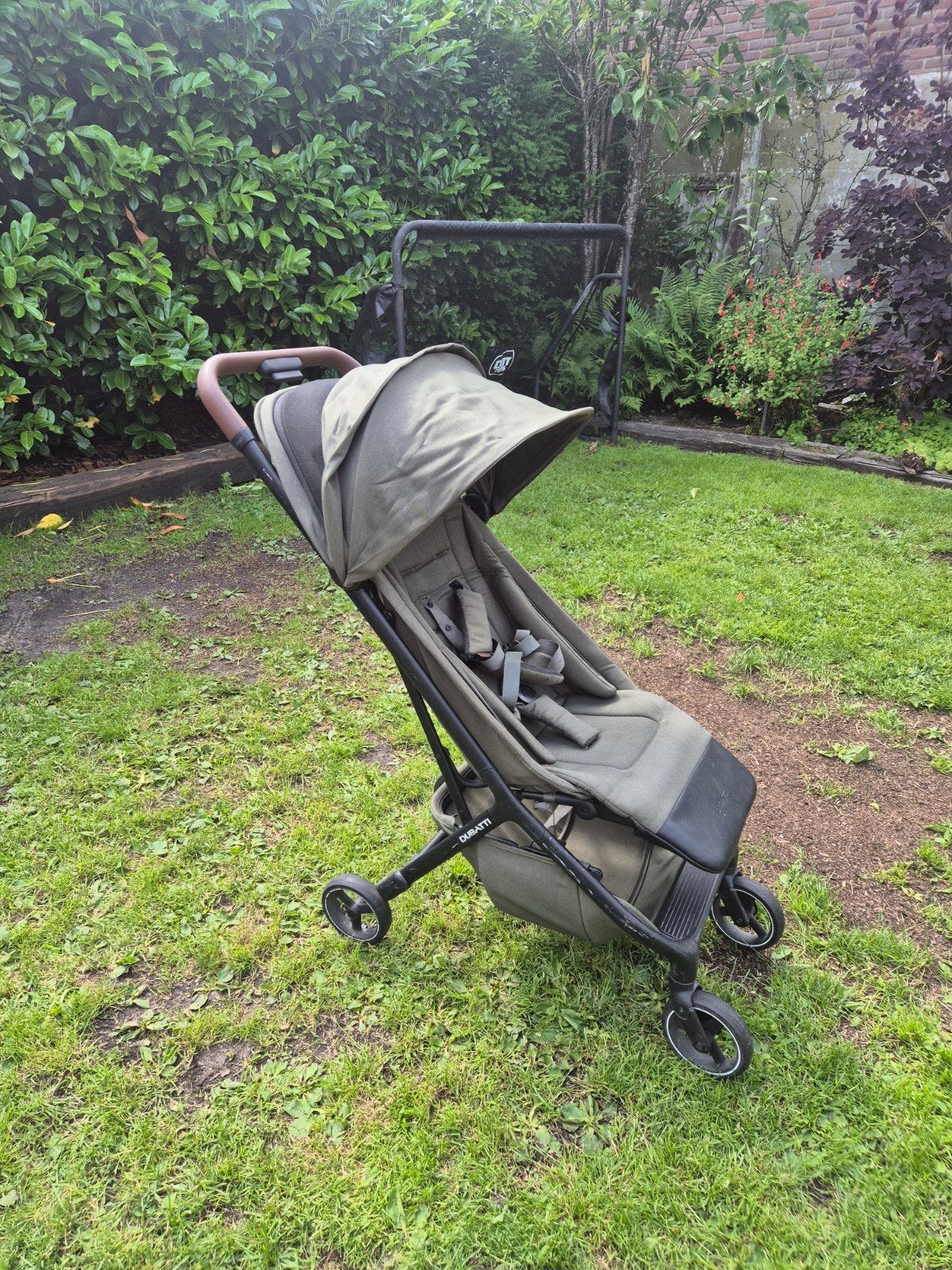 Dubatti smart Buggy - Groen, inklapbaar, Kinderen en Baby's, Buggy's, Ophalen, Gebruikt, Overige merken, Verstelbare rugleuning