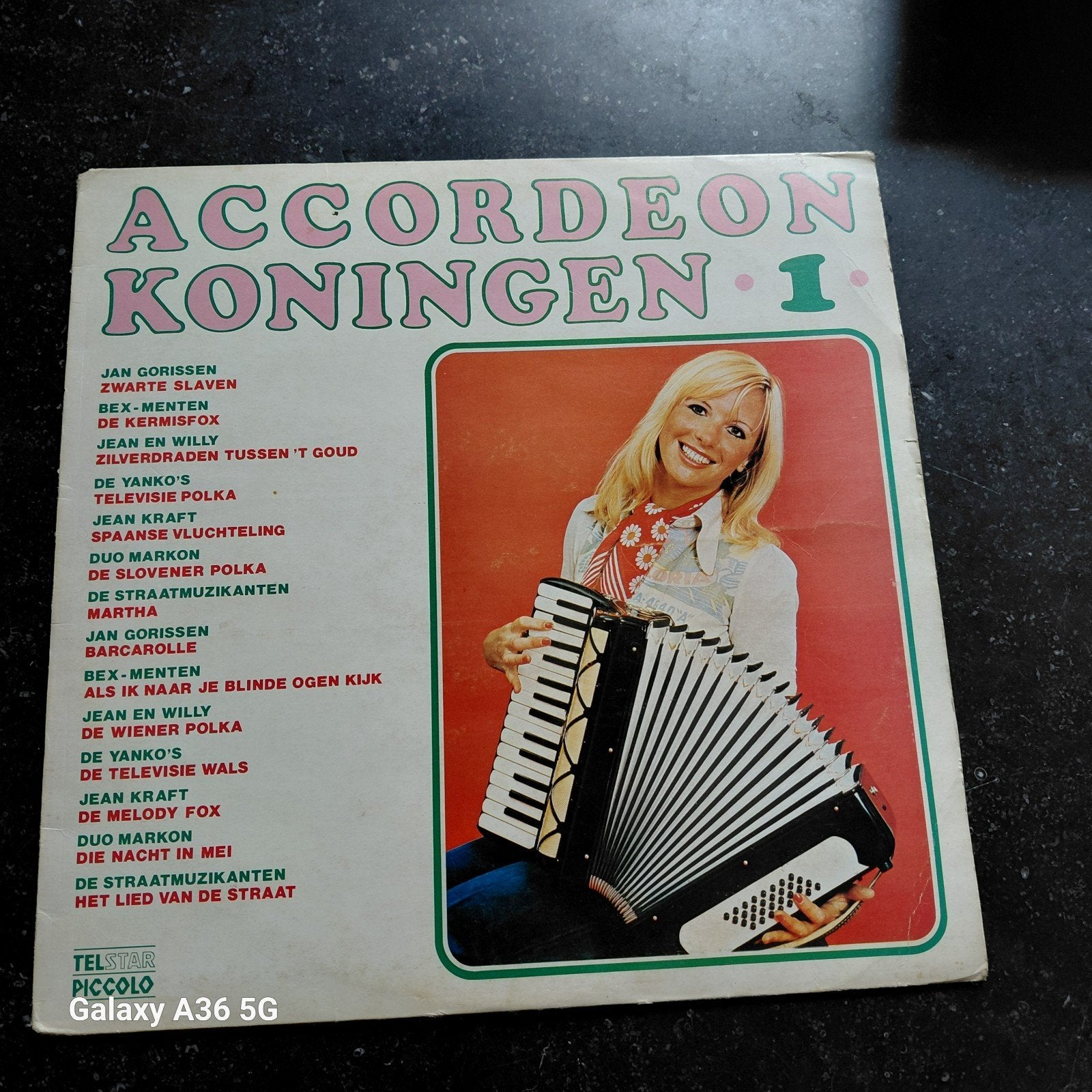 Accordeon Koningen 1 LP - Diverse Artiesten, Ophalen of Verzenden, Gebruikt, Streekmuziek