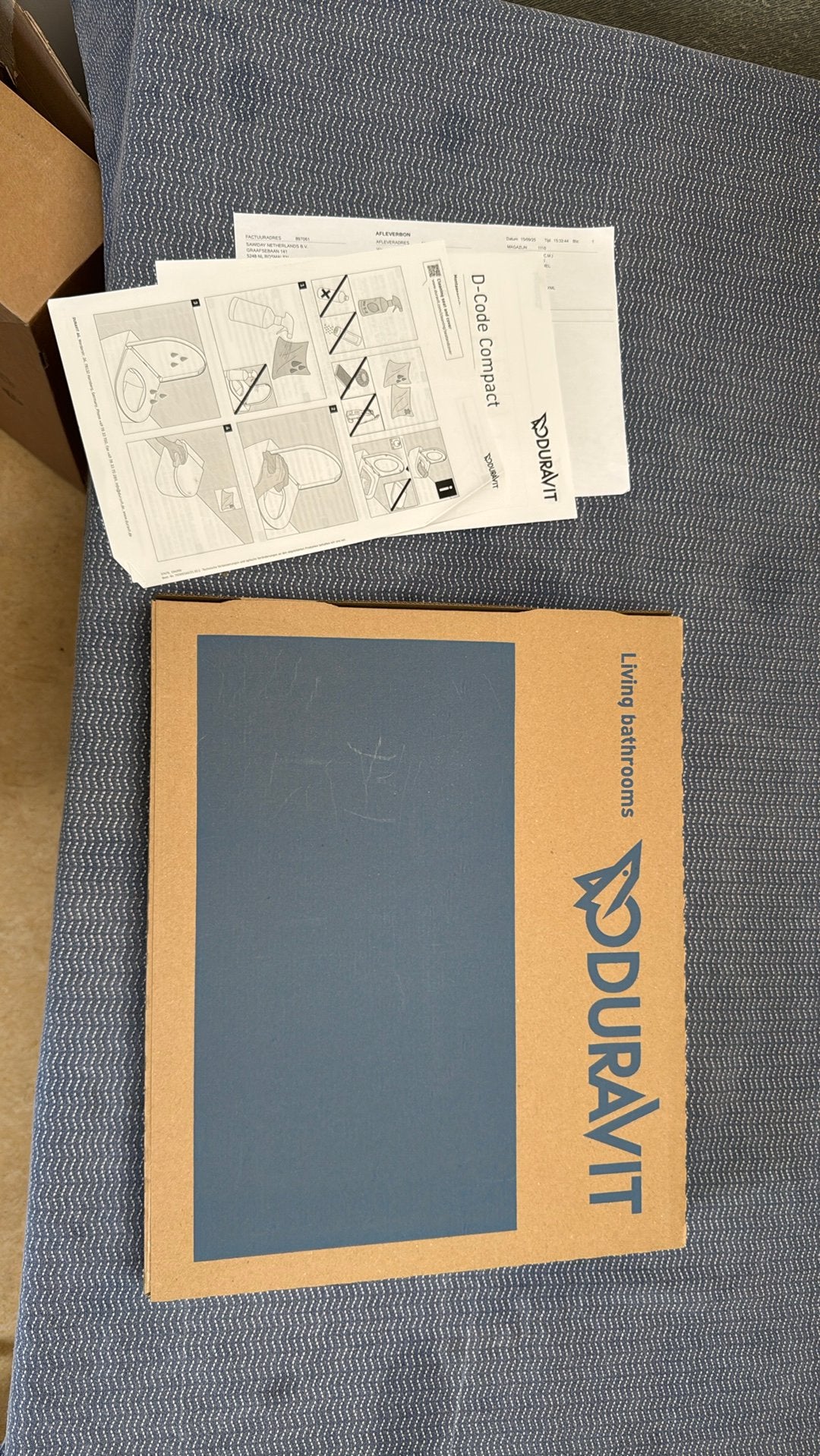 Duravit D-Code Toiletbril 0067310099, Ophalen of Verzenden, Nieuw, Toilet