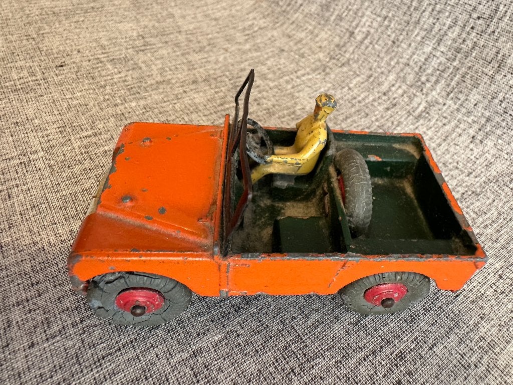 Dinky Toys 340 Land Rover, Hobby en Vrije tijd, Modelauto's | 1:43, Verzenden, Gebruikt, Auto, Dinky Toys