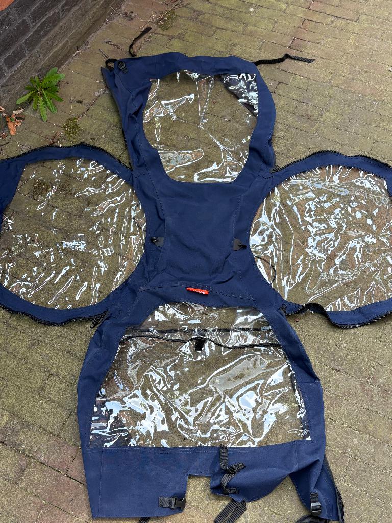 Originele regentent babboe city, Ophalen, Zo goed als nieuw, 4 kinderen of meer, Overige merken