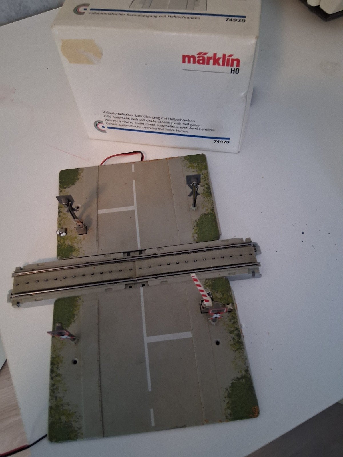spoorweg overgang, Ophalen of Verzenden, Wisselstroom, Wagon, Märklin