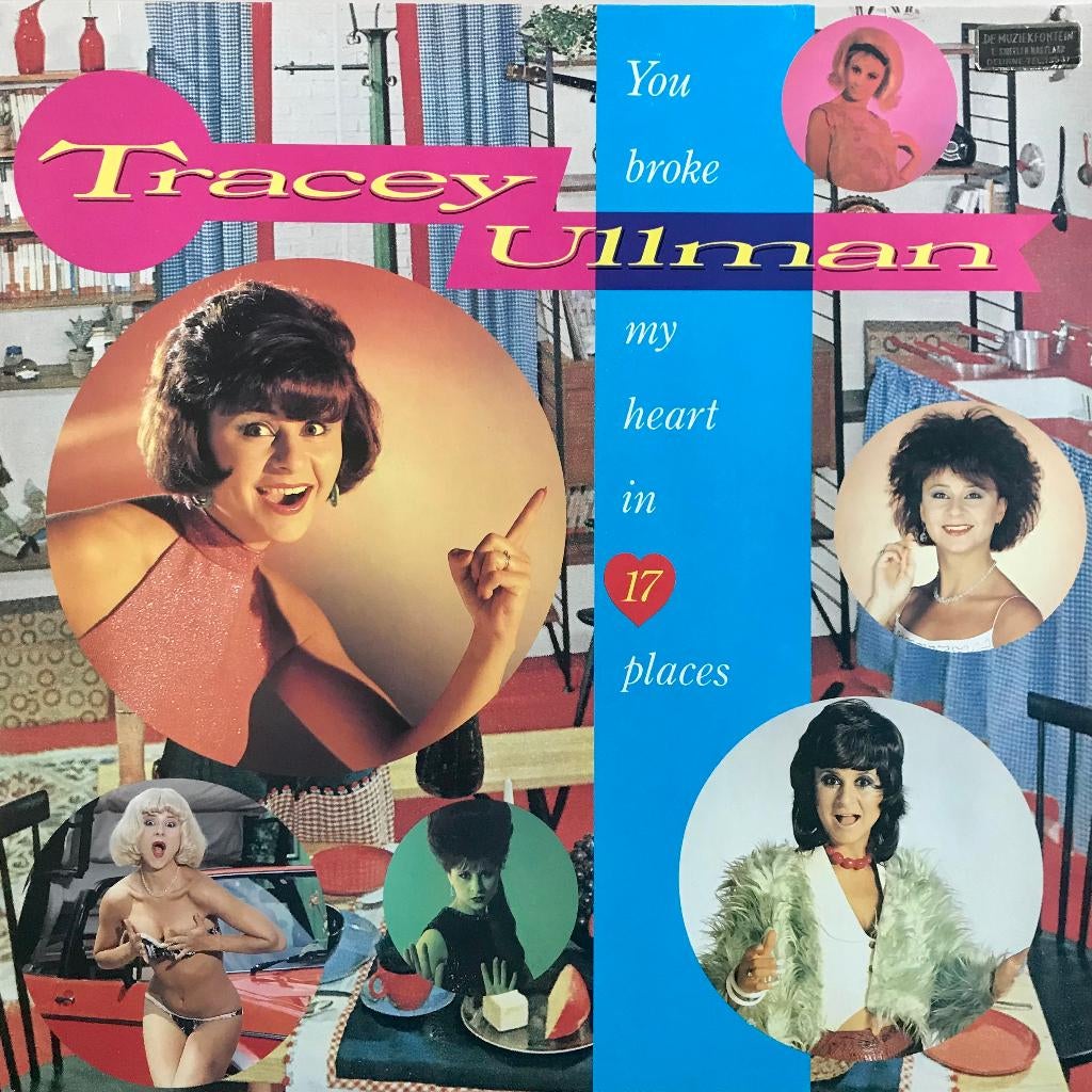 Tracey Ullman - You Broke My Heart In 17 places LP, Cd's en Dvd's, Vinyl | Pop, Ophalen of Verzenden, Zo goed als nieuw, 12 inch