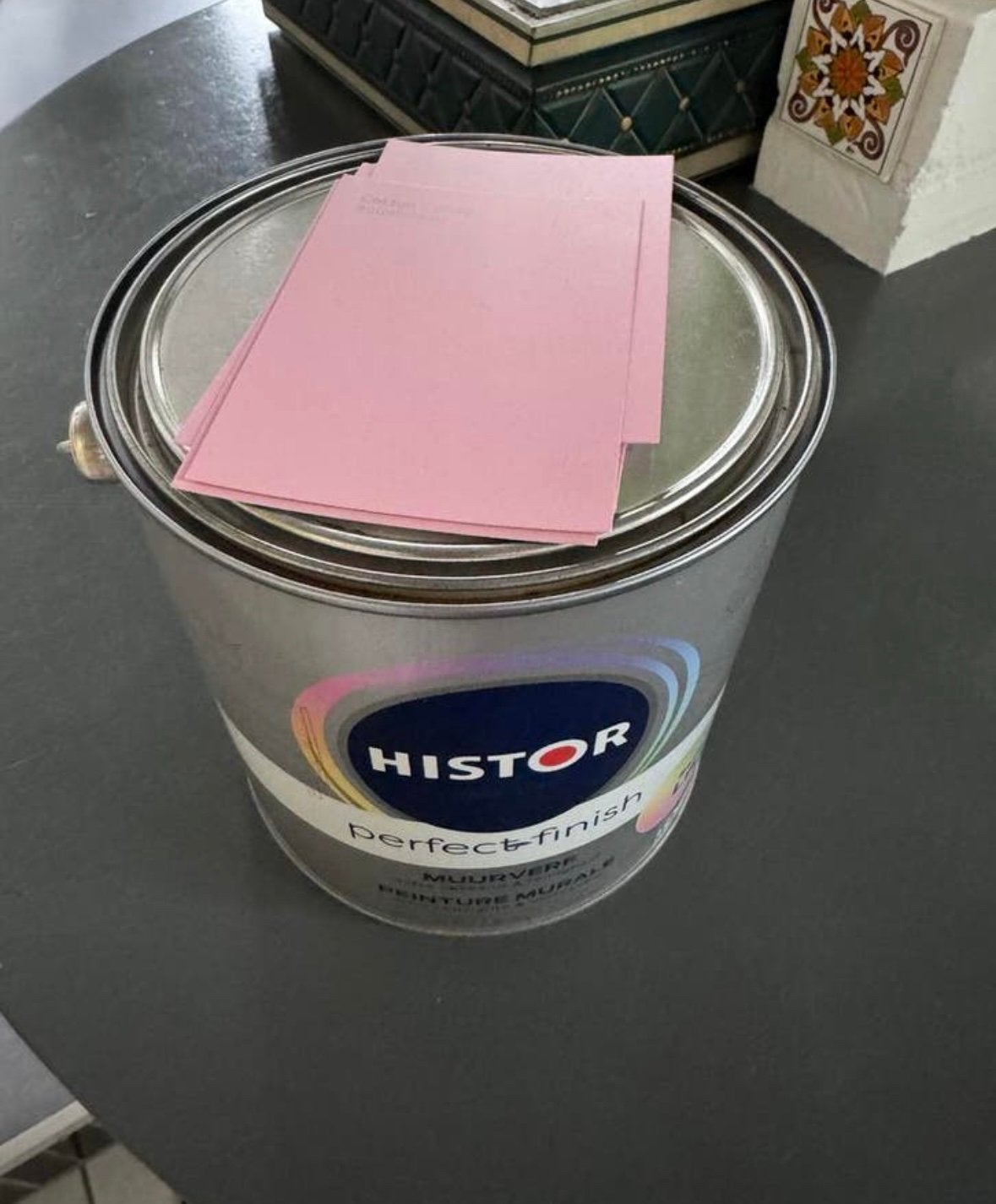 Histor perfect finish kleur cotton candy, Ophalen of Verzenden, Zo goed als nieuw, Lak