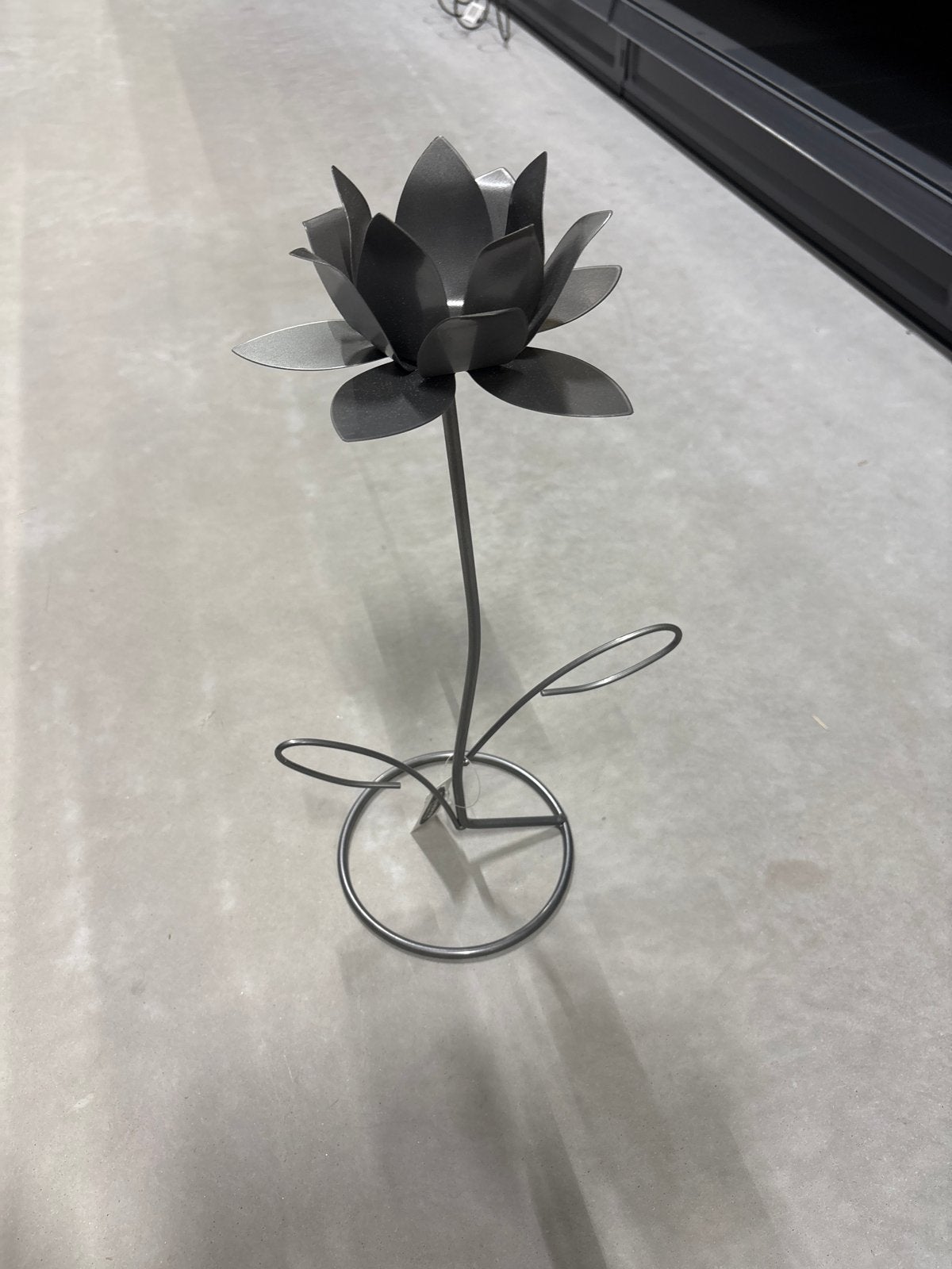 Metalen Lotus Waxinelichthouder - Elegant & Sfeervol, Ophalen, Waxinelichthouder, Nieuw, Metaal