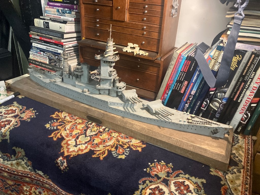 Modelboot ww2, Ophalen, Zo goed als nieuw