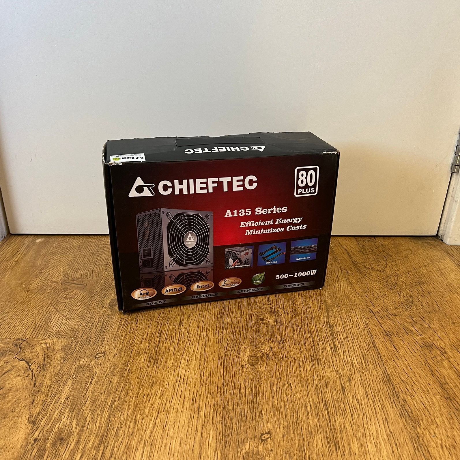 Chieftec APS-750C 750W voeding (met doos), Computers en Software, Ophalen of Verzenden, Gebruikt