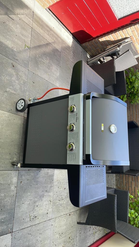 Gas bbq, Ophalen