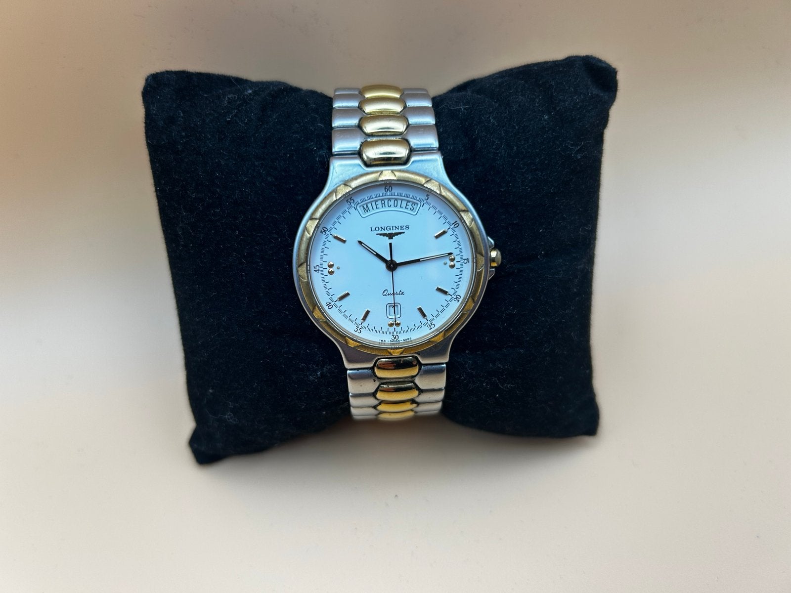 Longines Conquest Quartz Horloge - Staal/Goud, Sieraden, Tassen en Uiterlijk, Staal, Longines, Polshorloge, Verguld
