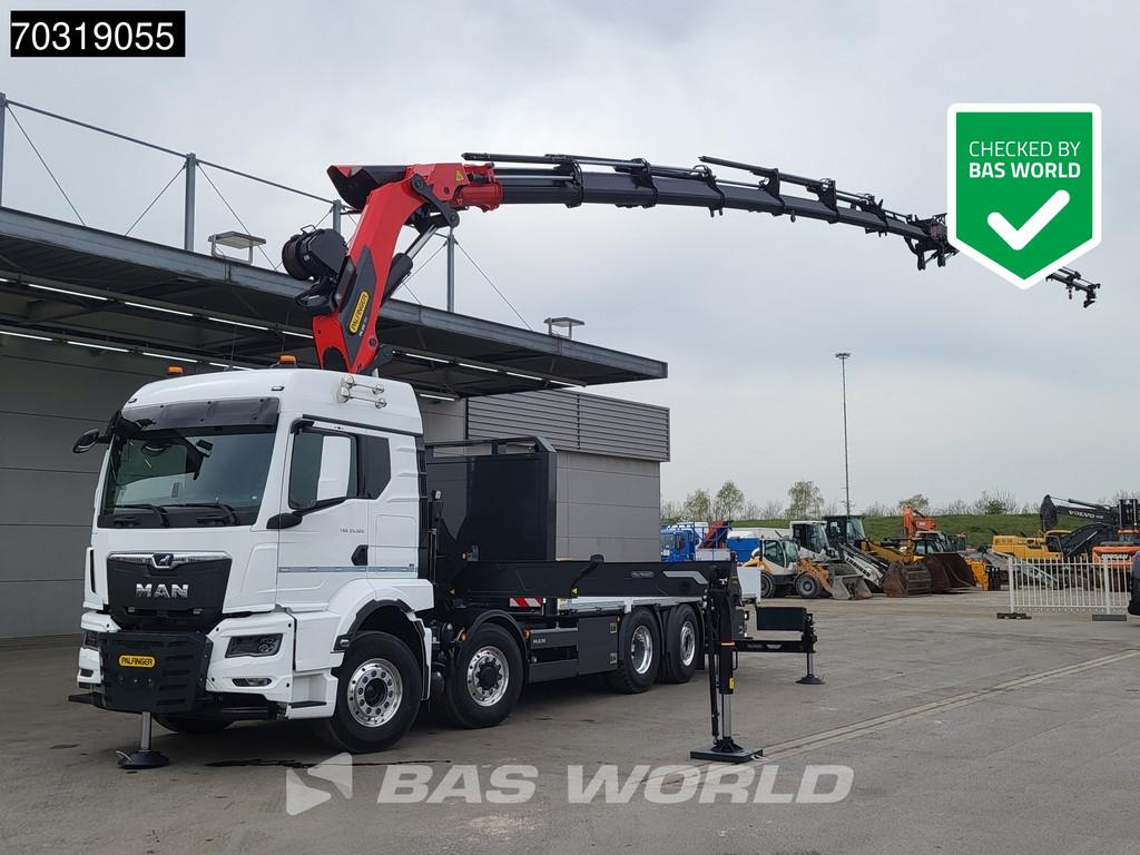 MAN TGX 35.520 8X4 NEW! Palfinger PK580 TEC Crane + PJ150E J, Auto's, Vrachtwagens, Automaat, Euro 6, MAN, Bedrijf