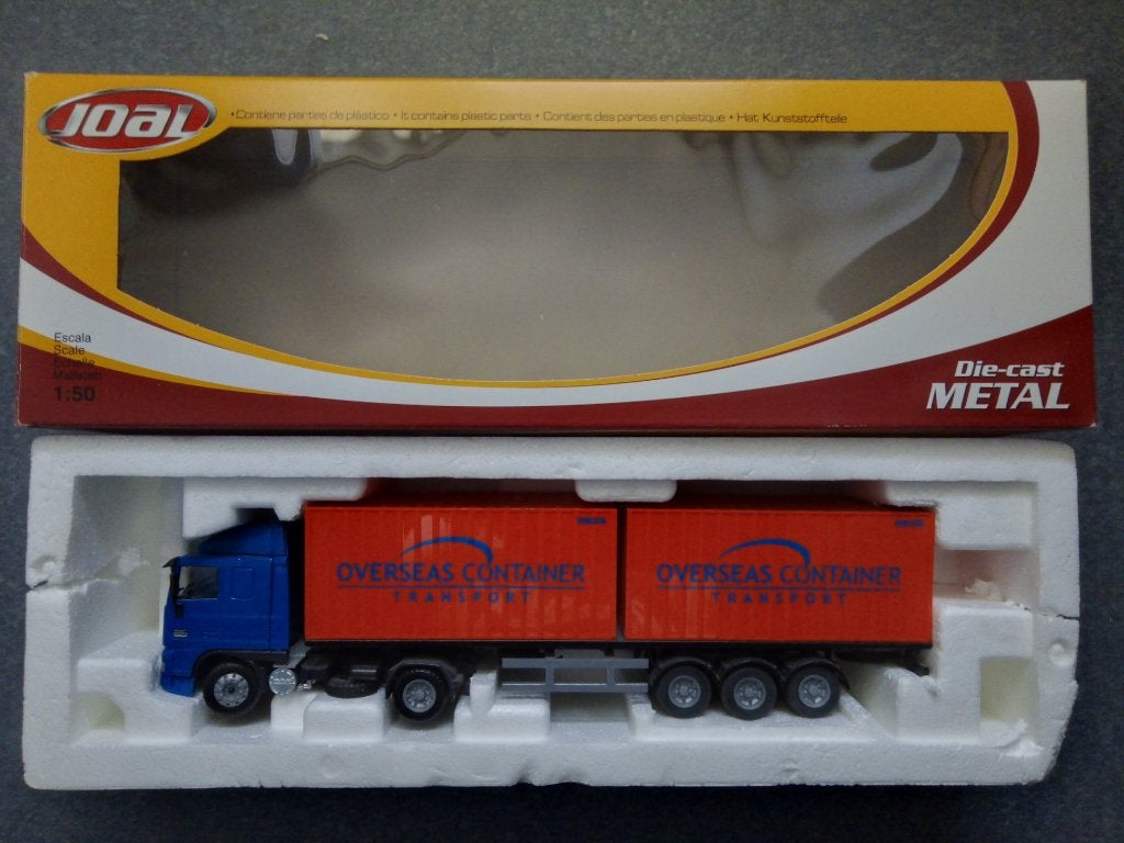 JOAL modeltruck DAF XF schaal 1:50 Z.G.A.N., Hobby en Vrije tijd, Modelauto's | 1:50, Ophalen of Verzenden, Zo goed als nieuw