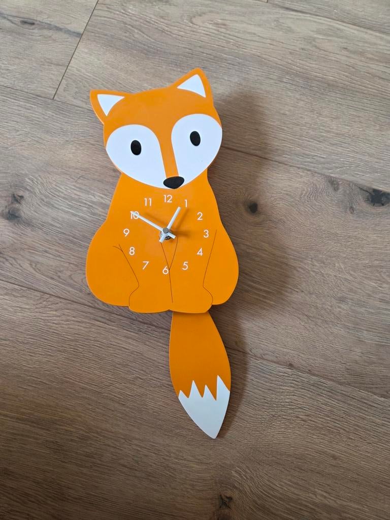 Klok kinderkamer, Ophalen, Zo goed als nieuw, Analoog, Wandklok