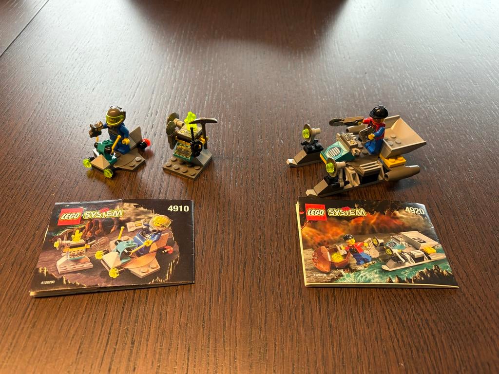 Lego System 4910 en 4920 met handleiding, Ophalen of Verzenden, Zo goed als nieuw, Complete set, Lego