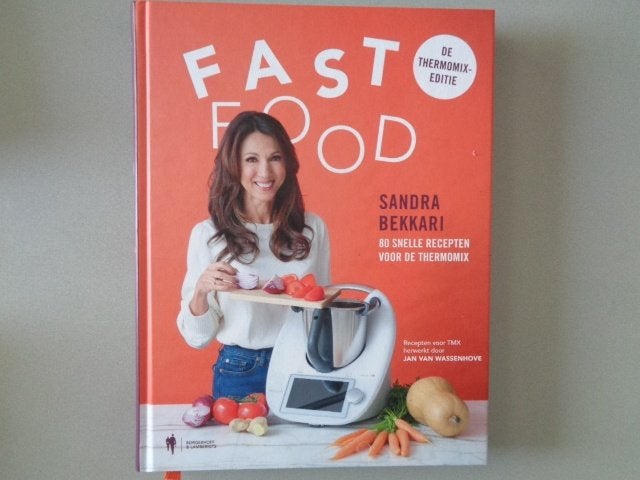 Fastfood - De thermomix-editie / Sandra Bekkari, Voorgerechten en Soepen, Ophalen of Verzenden, Zo goed als nieuw, Sandra Bekkari