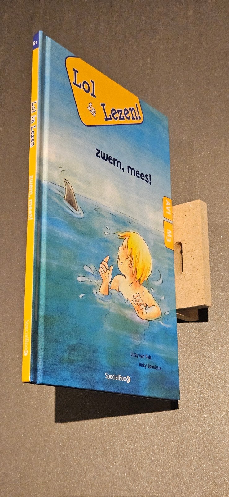 Lol in Lezen! zwem, mees! - AVI M3 kinderboek, Ophalen of Verzenden