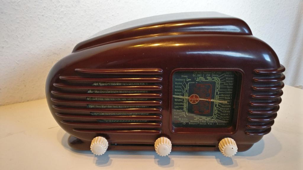Tesla Radio Talisman 308U, Antiek en Kunst, Ophalen of Verzenden