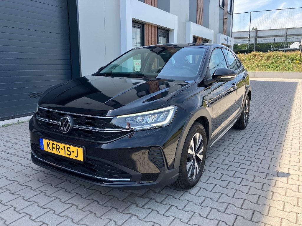 Volkswagen Taigo 1.0 TSI 95pk 2022 Zwart, Auto's, Voorwielaandrijving, USB, 95 pk, 610 kg