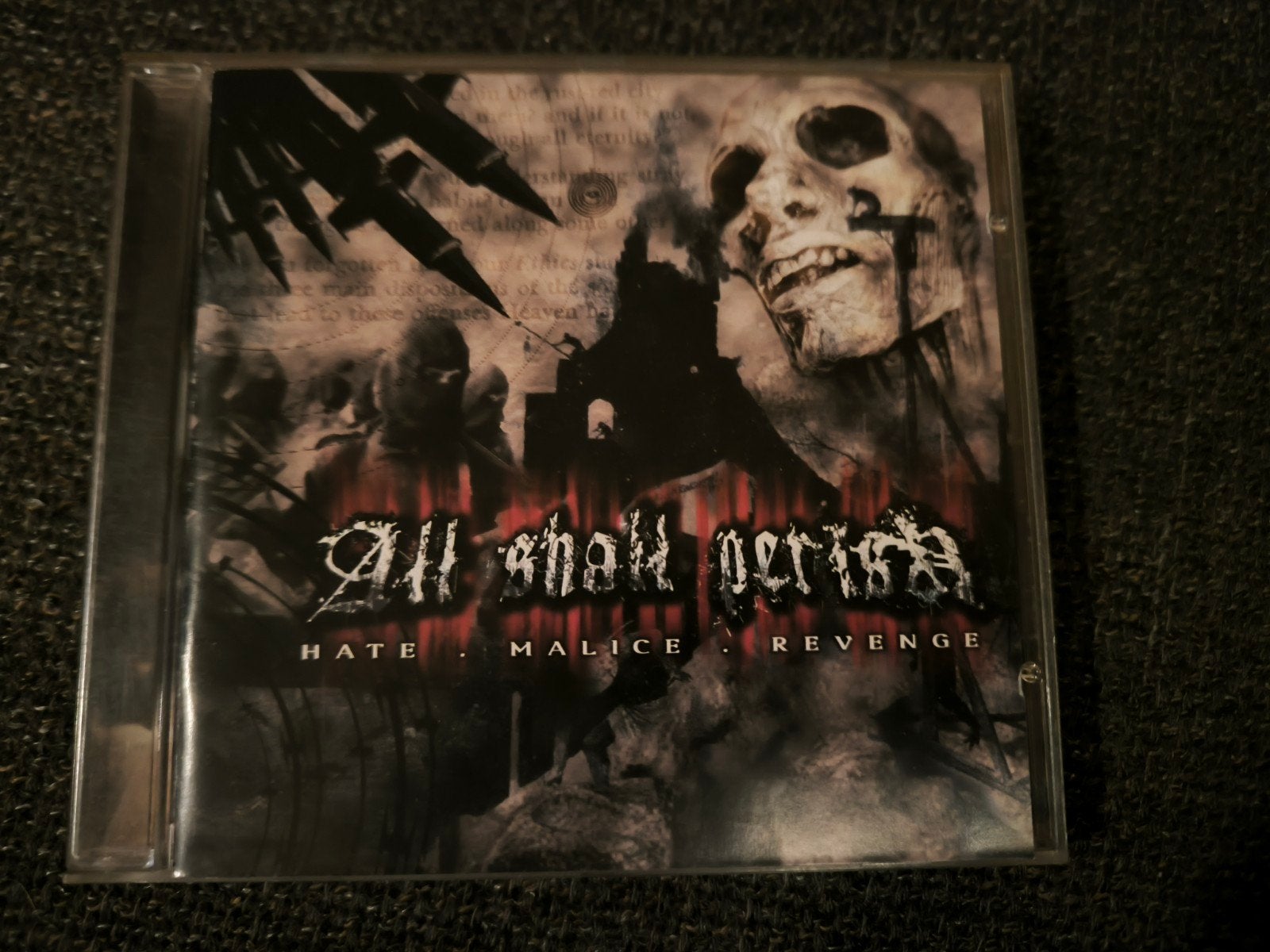 All Shall Perish - Hate Malice Revenge (cd ep) Death Metal, Ophalen of Verzenden, Gebruikt
