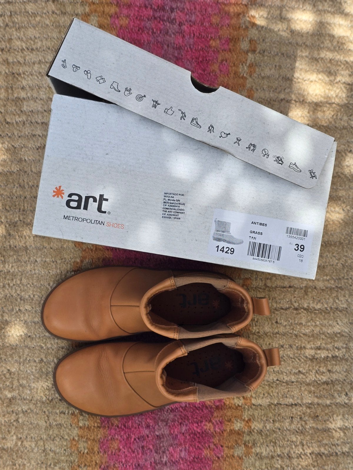 Art Metropolitan Shoes Enkellaarzen Maat 39, Ophalen of Verzenden