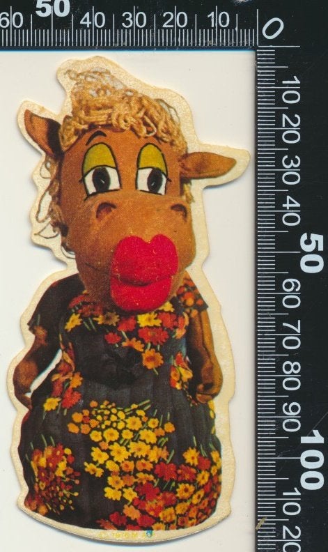 Sticker: Fabeltjeskrant (10), Verzamelen, Ophalen of Verzenden, Zo goed als nieuw, Film, Tv of Omroep