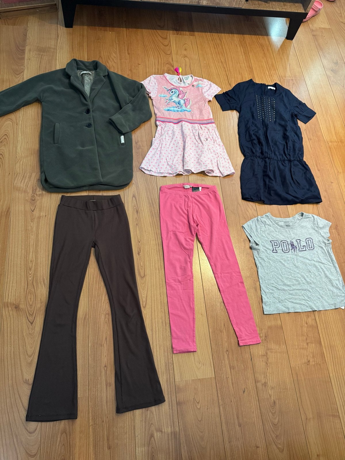 Kledingpakket Meisje Mt 134/140 ralph lauren, chloé, mim pi, Ophalen of Verzenden, Zo goed als nieuw, Meisje, Setje