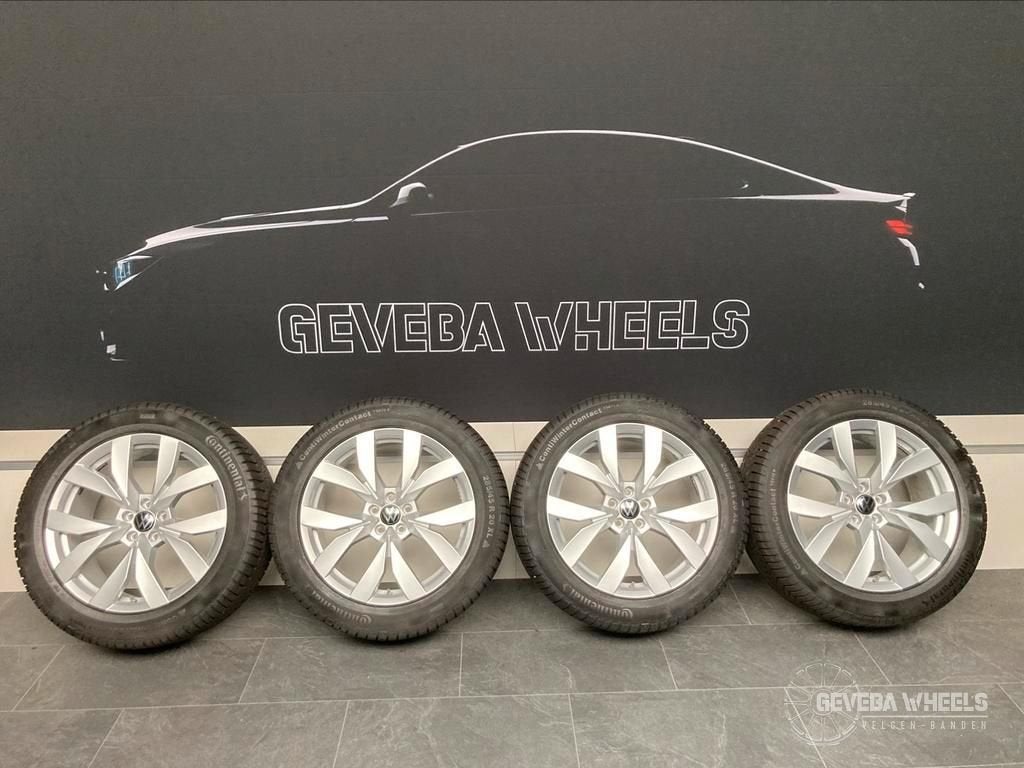 20'' originele Volkswagen Touareq II velgen + winterbanden, Auto-onderdelen, Banden en Velgen, Gebruikt, -, 285 mm, -
