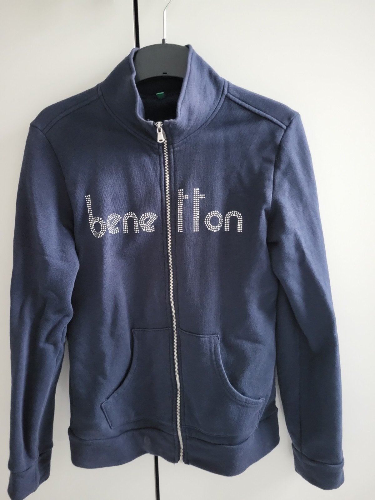 Benetton vest maat XL/158, Ophalen of Verzenden, Zo goed als nieuw, Meisje, Trui of Vest