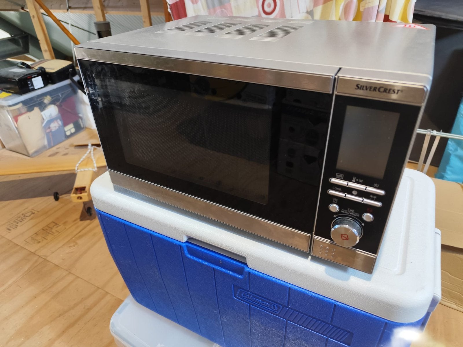 Silvercrest Combimagnetron – 800W Magnetron / 1000W Grill, Witgoed en Apparatuur, Magnetrons, Zo goed als nieuw, Grill, Ophalen