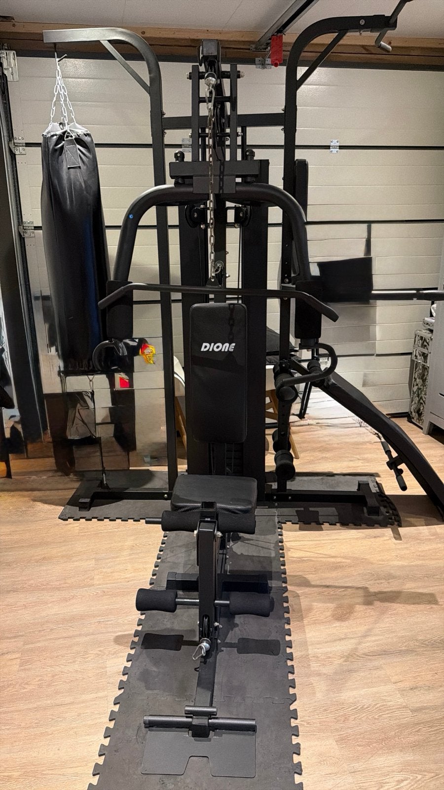 Dione Krachtstation Homegym HG5 - Zo goed als nieuw, Ophalen, Zo goed als nieuw, Armen, Overige typen
