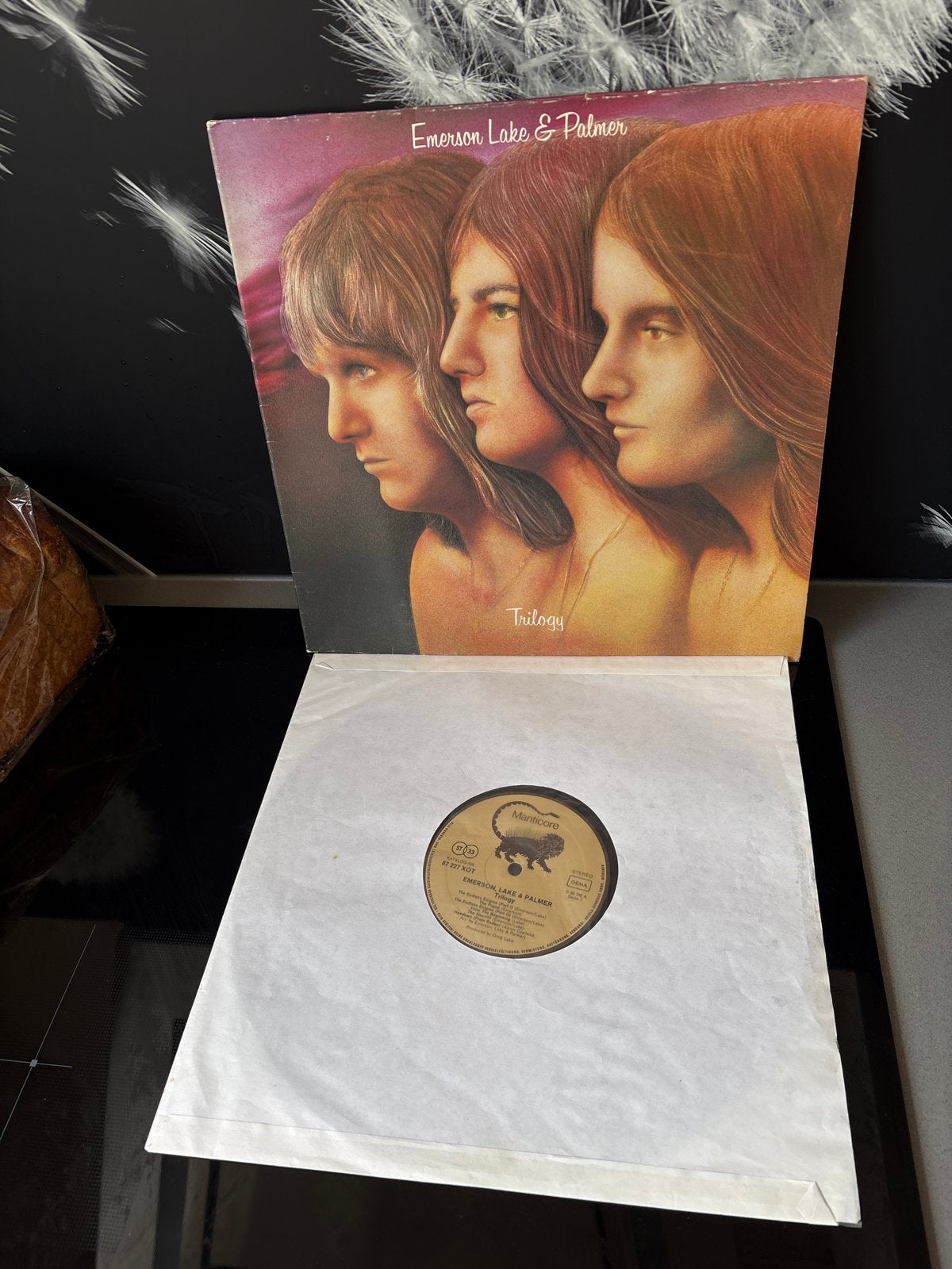 Emerson Lake & Palmer - Trilogy LP (1972), Cd's en Dvd's, Vinyl | Rock, LP, Originele persing, Ophalen of Verzenden, 12 inch